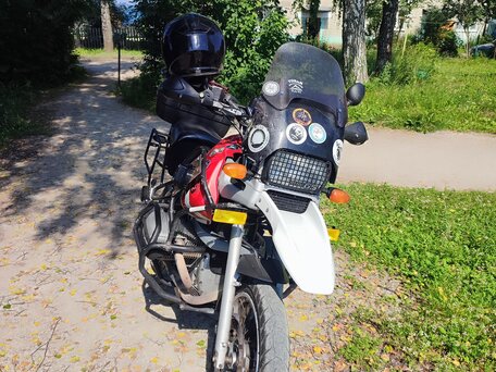 1998 BMW R 1100 GS, красный, 380000 рублей, вид 2