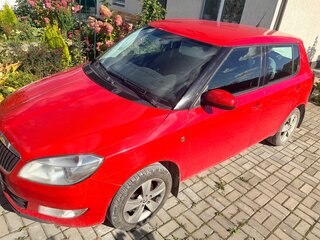2013 Skoda Fabia II Рестайлинг, красный, 1050000 рублей, вид 3