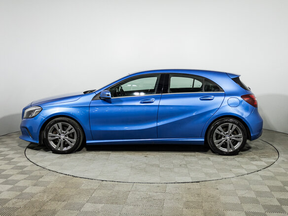 2016 Mercedes-Benz A-Класс 180 III (W176) Рестайлинг, голубой - вид 7