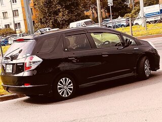 2013 Honda Fit Shuttle I Рестайлинг, чёрный, 999999 рублей, вид 4