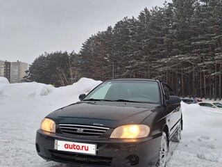 2006 Kia Spectra I Рестайлинг 2, чёрный, 430000 рублей, вид 2