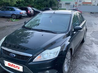 2008 Ford Focus II Рестайлинг, чёрный, 370000 рублей, вид 2