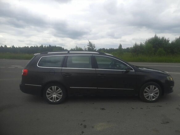 2008 Volkswagen Passat B6, серый, 499000 рублей - вид 3