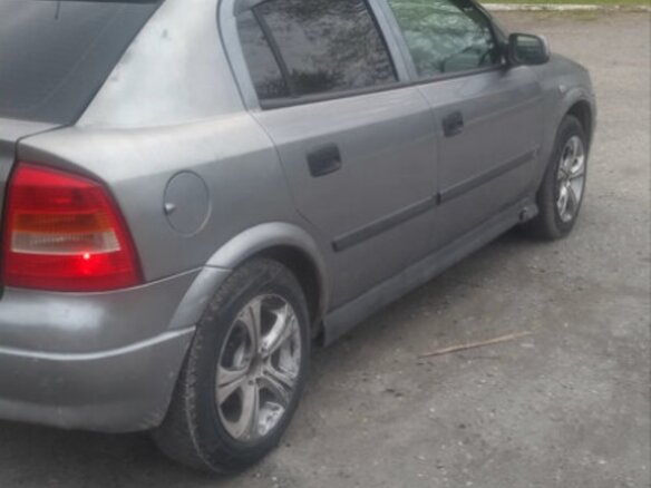 2003 Opel Astra G, серый, 365000 рублей - вид 13