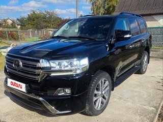 2018 Toyota Land Cruiser 200 Series Рестайлинг 2, чёрный, 7600000 рублей, вид 1