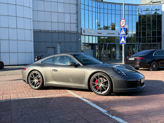 2017 Porsche 911 Carrera S VII (991) Рестайлинг, серый, 12900000 рублей, вид 4
