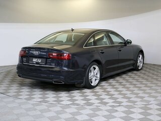 2016 Audi A6 IV (C7) Рестайлинг, синий, 1690000 рублей, вид 5