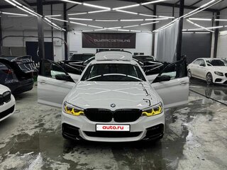 2017 BMW 5 серии 530i VII (G30/G31/G38), белый, 2850000 рублей, вид 3