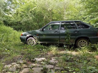 2008 Lada (ВАЗ) 2114, зелёный, 170000 рублей, вид 3