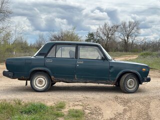 1999 Lada (ВАЗ) 2107, синий, 65000 рублей, вид 4