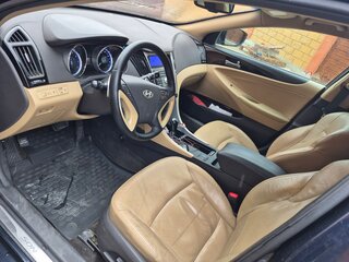 2010 Hyundai Sonata VI (YF), синий, 925000 рублей, вид 5