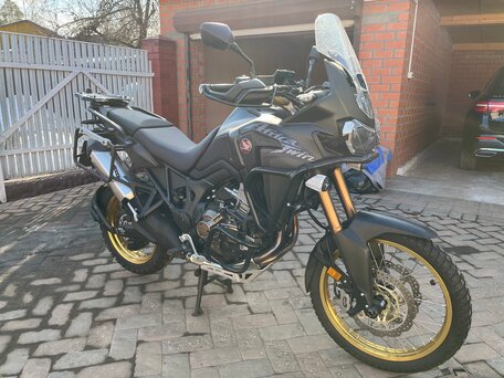 2019 Honda CRF 1000L Africa Twin, чёрный, 1800000 рублей, вид 1