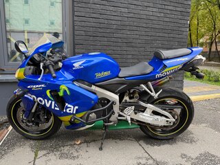 2005 Honda CBR 600RR, синий, 485000 рублей, вид 1
