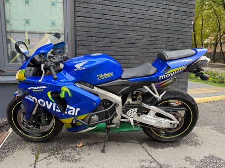 2005 Honda CBR 600RR, синий, 485000 рублей, вид 1