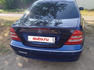 2002 Mercedes-Benz C-Класс 200 II (W203), синий, 400000 рублей, вид 4