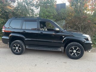 2003 Toyota Land Cruiser Prado 4-speed 120 Series, чёрный, 1460000 рублей, вид 5