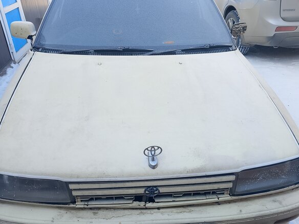 1988 Toyota Corolla VI (E90), белый, 110000 рублей - вид 1