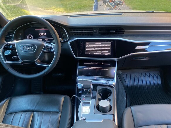 2019 Audi A6 allroad 45 TDI IV (C8), серый, 4200000 рублей - вид 9