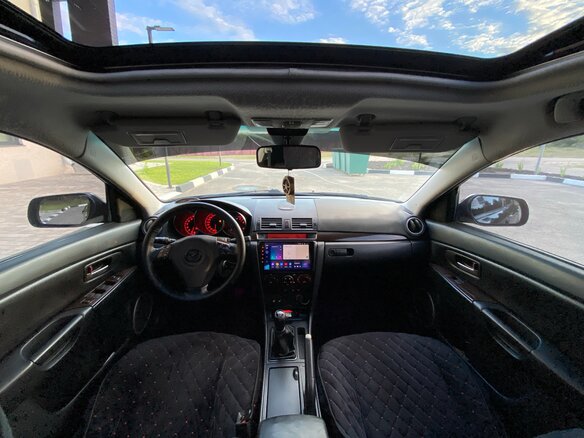 2007 Mazda 3 I (BK) Рестайлинг, чёрный, 670000 рублей - вид 12