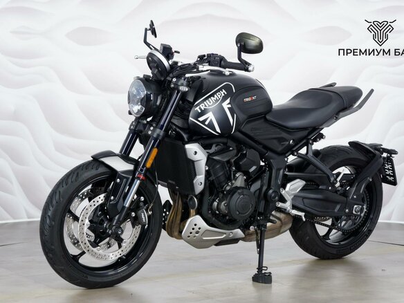 2021 Triumph Trident 660, чёрный, 690000 рублей - вид 2