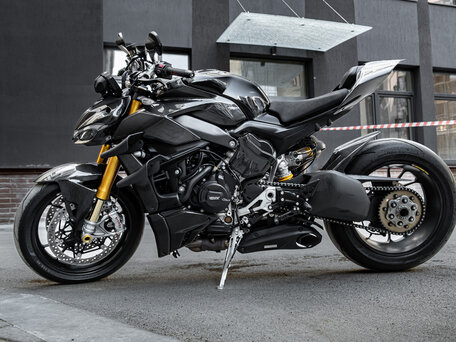 2021 Ducati Streetfighter V4, чёрный, 2150000 рублей, вид 2
