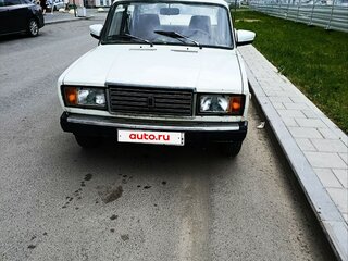 1989 Lada (ВАЗ) 2107, белый, 120000 рублей, вид 1