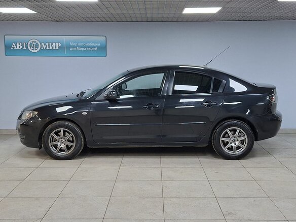 2008 Mazda 3 I (BK) Рестайлинг, чёрный - вид 7