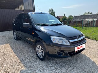 2013 Lada (ВАЗ) Granta I, синий, 390000 рублей, вид 2