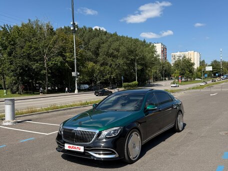 2017 Mercedes-Benz Maybach S-Класс 400 I (X222), чёрный, 6500000 рублей, вид 2