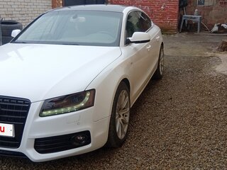 2009 Audi A5 I (8T), белый, 1350000 рублей, вид 2