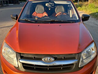 2014 Lada (ВАЗ) Granta I, оранжевый, 300000 рублей, вид 2