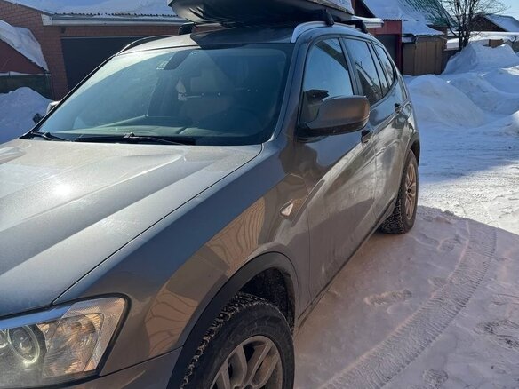 2013 BMW X3 28i xDrive II (F25), серый, 2200000 рублей - вид 2