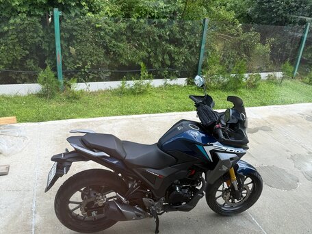 2024 Honda CB 200X, синий, 320000 рублей, вид 2