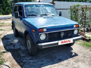 2009 Lada (ВАЗ) 2121 (4x4) I Рестайлинг, синий, 300000 рублей, вид 2