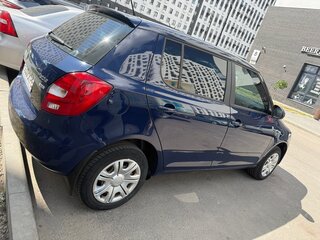 2012 Skoda Fabia II Рестайлинг, синий, 480000 рублей, вид 4