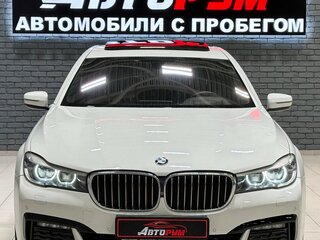 2016 BMW 7 серии Long 740Li xDrive VI (G11/G12), белый, 3097000 рублей, вид 3