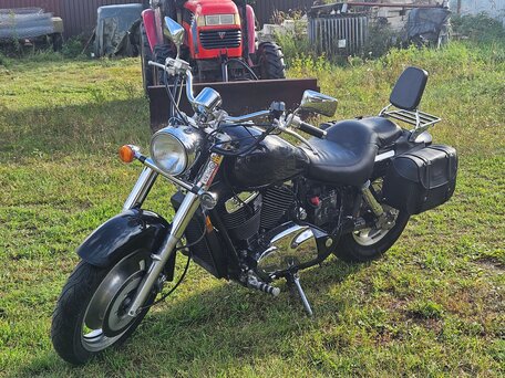 2004 Honda VT 1100, чёрный, 420000 рублей, вид 5