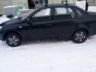 2015 Lada (ВАЗ) Granta I, чёрный, 370000 рублей, вид 4