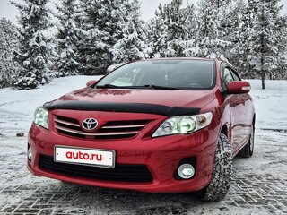 2011 Toyota Corolla X (E140, E150) Рестайлинг, красный, 1450000 рублей, вид 4