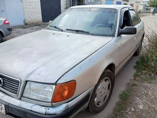 1991 Audi 100 IV (C4), серебристый, 100000 рублей, вид 1