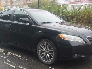 2008 Toyota Camry VI (XV40), чёрный, 950000 рублей, вид 4