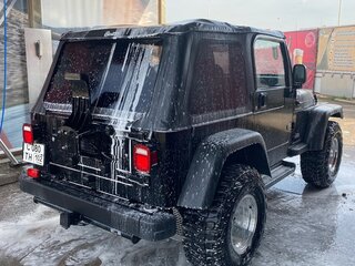 2002 Jeep Wrangler II (TJ), чёрный, 1550000 рублей, вид 3