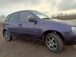 2008 Lada (ВАЗ) Kalina I, фиолетовый, 185000 рублей, вид 3