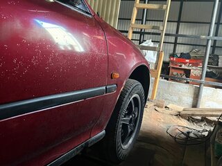 1993 Honda Civic V, красный, 156500 рублей, вид 5