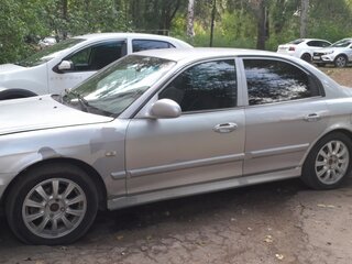 2004 Hyundai Sonata IV (EF) Рестайлинг, серебристый, 140000 рублей, вид 3