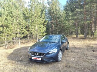 2017 Volvo V40 II Рестайлинг, синий, 1650000 рублей, вид 2