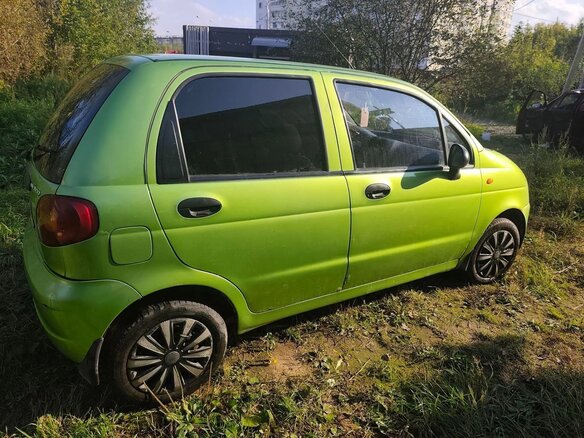 2006 Daewoo Matiz I Рестайлинг, зелёный, 239000 рублей - вид 3