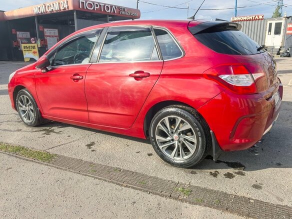2012 Citroen C4 II, красный, 620000 рублей - вид 4