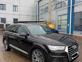 2019 Audi Q7 II (4M), чёрный, 4250000 рублей, вид 4