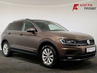 2018 Volkswagen Tiguan II, коричневый, 1730000 рублей, вид 3